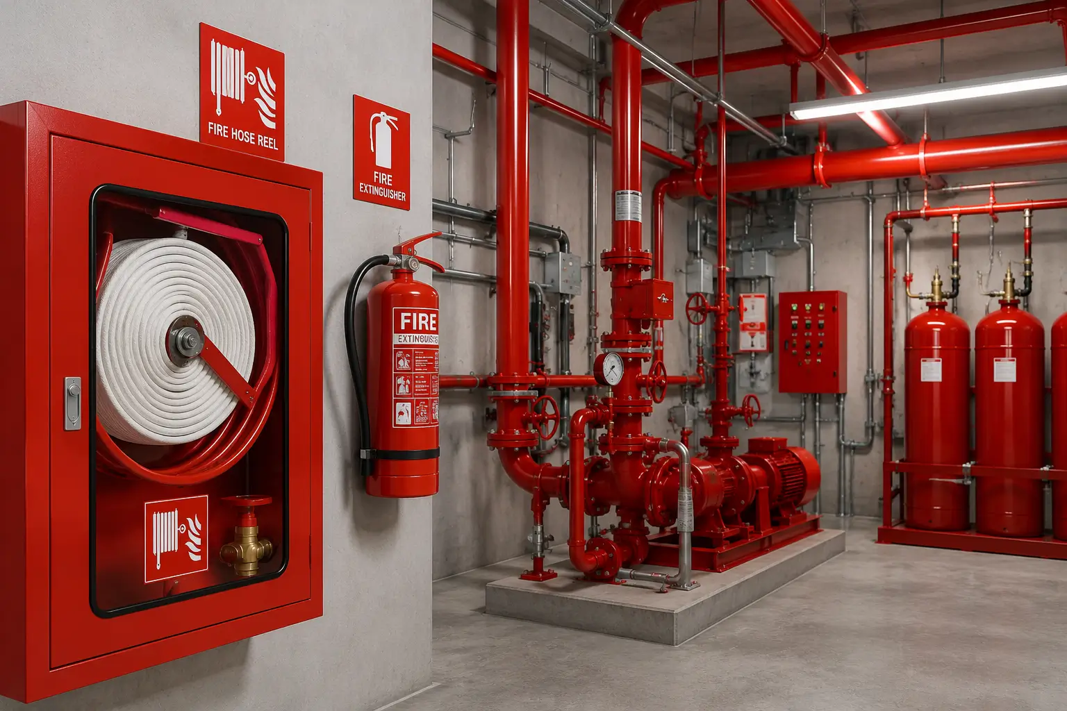 Fire Alarm & Firefighting