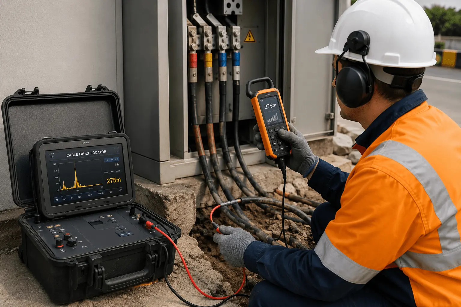 Cable Fault Testing and Location